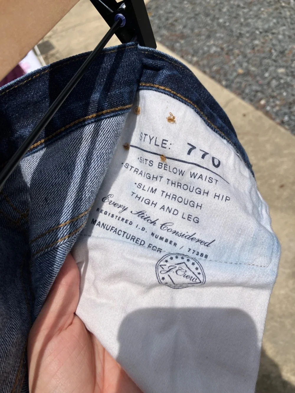 J. Crew 770 Jeans - Men's 32x30 in 100% Kaihara Denim
